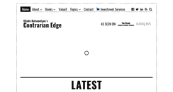 Desktop Screenshot of contrarianedge.com